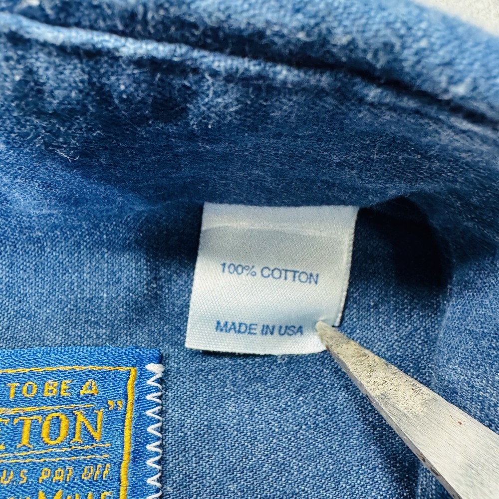 Pendleton Denim-Style Indigo Button-Down Shirt - Picture 5 of 8